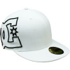 DC Side Swipe Hat White, 7 3/8