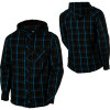 DC Maze Button-Down Hooded Shirt - Long Sleeve - Men's