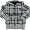 DC TStar Shearling Print Full-Zip Hoodie - Little Boys'