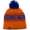 Discrete Banger Pom Beanie