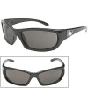 Dragon Chrome Sunglasses Jet/Gray, One Size