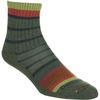 Darn Tough Merino Wool Via Ferrata Jr. Light Cushion Micro Crew Socks - Boys'&nbsp;Olive