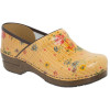 Dansko MTO Professional Floral Croc Clog - Women's Tan Floral Croc, 39.0