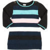 Egg Knit Striped Dress - Infant Girls'
