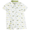Egg Cotton Shirting Polo Romper - Infant Boys'