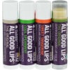 Elemental Herbs All Good Lip Balm Sampler Set SPF 12 - 4-Pack