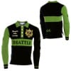 Earth Wind and Rider Seattle Bicycle Polo - Long-Sleeve - Mens