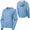 Ex Officio BUZZ OFF Wicknit Hooded Sweatshirt - Women's: Pull on the Ex Officio Women's BUZZ OFF Wicknit Hoody when the mosquitoes descend on camp. Ex Officio treated this hooded sweatshirt with an insect shield that safely keeps bugs at bay for about 30 washes.