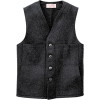 Filson Wool Mackinaw Vest - Men's&nbsp;Black