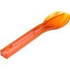 GSI Outdoors Stacking Cutlery Set Orange, One Size - camp cutlery,camping spork,backpacker kitchen,plastic utensil sets