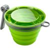 GSI Outdoors Collapsible Fairshare Mug Green, One Size - mug,cup,collapsible mug,mess kit