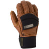Hestra Vertical Cut Freeride Glove: The Hestra Vertical Cut Freeride glove is precision-tailored leather hand armor, hand-assembled by Swedish glove wizards.  