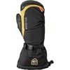 Hestra Army Leather Expedition Mitten &nbsp;Black/Natural Yellow