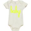 Hello Apparel Neon Organic One-Piece - Short-Sleeve - Infant Girls'&nbsp;Neon