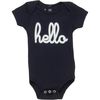 Hello Apparel Hello Individual One-Piece - Short-Sleeve - Infant Girls' &nbsp;Navy