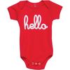 Hello Apparel Hello Individual One-Piece - Short-Sleeve - Infant Girls' &nbsp;Red