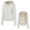 Hemp Hoodlamb Furry Full-Zip Hooded Sweatshirt - Women's