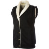 Hemp Hoodlamb Furry Vest - Women's
