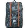 Herschel Supply Little America Mid Volume Laptop Backpack - 1037cu in&nbsp;Jungle Floral Green/Tan Synthetic Leather