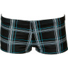 Hurley One & Only Plaid Boyshort Bikini Bottom - Women's