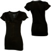 Hurley Solid YC Perfect V-Neck T-Shirt - Short-Sleeve - Women's