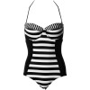 Hurley Surfside Stripe One-Piece Swimsuit - Women's