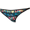 Hurley Record Scratch Brazilian Strap Side Bikini Bottom - Women's