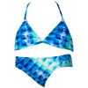 Hurley Looking Glass Triangle & Tab Side Swimsuit - Girls'