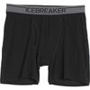 Icebreaker BodyFit 150 Ultralite Anatomica Boxer Brief - Men's&nbsp;Black/Monsoon