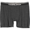 Icebreaker BodyFit 150 Ultralite Anatomica Boxer Brief - Men's&nbsp;Jet Heather/Black