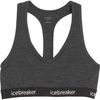 Icebreaker Sprite Racerback Bra - Women's&nbsp;Jet Heather/Black