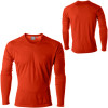 Icebreaker BodyFit 150 Atlas Top - Long-Sleeve - Men's: Wear the Icebreaker Men's BodyFit150 Atlas T-Shirt for traveling the globe, going for a hike, or hitting up the local climbing gym for a quick bouldering session. This slim-fit, merino wool tee regulates your temperature and wicks sweat. 