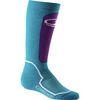 Icebreaker Snow Mid Over The Calf Sock - Girls'&nbsp;Cruise/Emperor/White