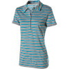 Icebreaker Superfine 200 Stripe Tech Polo Shirt - Short-Sleeve - Women's
