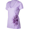 Icebreaker Tech V-Neck Chrysanthemum Shirt - Short-Sleeve - Women's