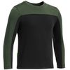 Icebreaker BodyFit 260 Fervor Crew - Boys'&nbsp;Black/Conifer