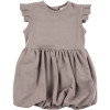 Kate Quinn Organics Pleated Arm Ruffle Pocket Dress - Infant Girls'