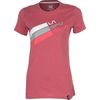 La Sportiva Stripe Logo T-Shirt - Short-Sleeve - Women's&nbsp;Cipria