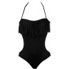 L Space Free Love Straight Fringe One-Piece Swim Suit - Women's