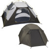 Marmot Limelight 4-Person Tent w/ Footprint and Gear Loft Hatch/Dark Cedar, 4