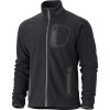 Marmot Alpinist Tech Fleece Jacket - Mens Black/Dark Granite, L - HASH(0xe76314b0)