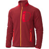 Marmot Alpinist Tech Fleece Jacket - Mens Brick/Team Red, L - HASH(0xe76314b0)