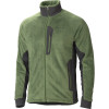Marmot Solar Flair Fleece Jacket - Mens Green Pepper/Dark Granite, L - Polartec,fleece,stretch,flat seam,elastic
