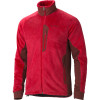 Marmot Solar Flair Fleece Jacket - Mens Team Red/Brick, M - Polartec,fleece,stretch,flat seam,elastic