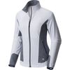 Mountain Hardwear Mighty Power Hybrid Softshell Jacket - Women's&nbsp;White/Heather Zinc