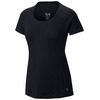 Mountain Hardwear Mighty Stripe Shirt - Short-Sleeve - Women's&nbsp;Black