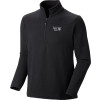 Mountain Hardwear Microchill Fleece Zip T Pullover - Men's&nbsp;Black