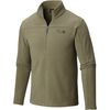 Mountain Hardwear Microchill Fleece Zip T Pullover - Men's&nbsp;Stone Green