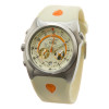 Nixon Channel T Watch - Men's: Tune into the Swiss-made Nixon Channel T Watch and get insider info on the surf conditions. This easy-to-read analog watch displays the tide, moon phase, and a second subdial with tidal range.