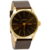 Nixon Sentry Leather Watch - Men's